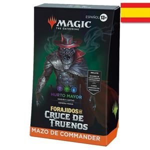 MAZO COMMANDER HURTO MAYOR - OUTLAWS OF THUNDER JUNCTION - MAGIC THE GATHERING - (ESPAÑOL) | 9999900000597