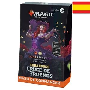 MAZO COMMANDER LA MÁS BUSCADA - OUTLAWS OF THUNDER JUNCTION - MAGIC THE GATHERING - (ESPAÑOL) | 9999900000603